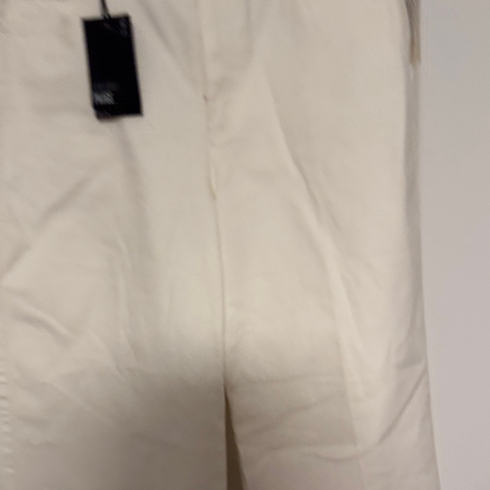 Paige Aneesa 31” High Rise Wide Leg Jeans - Size 31. New with tags in tonal ecru - Picture 2 of 7